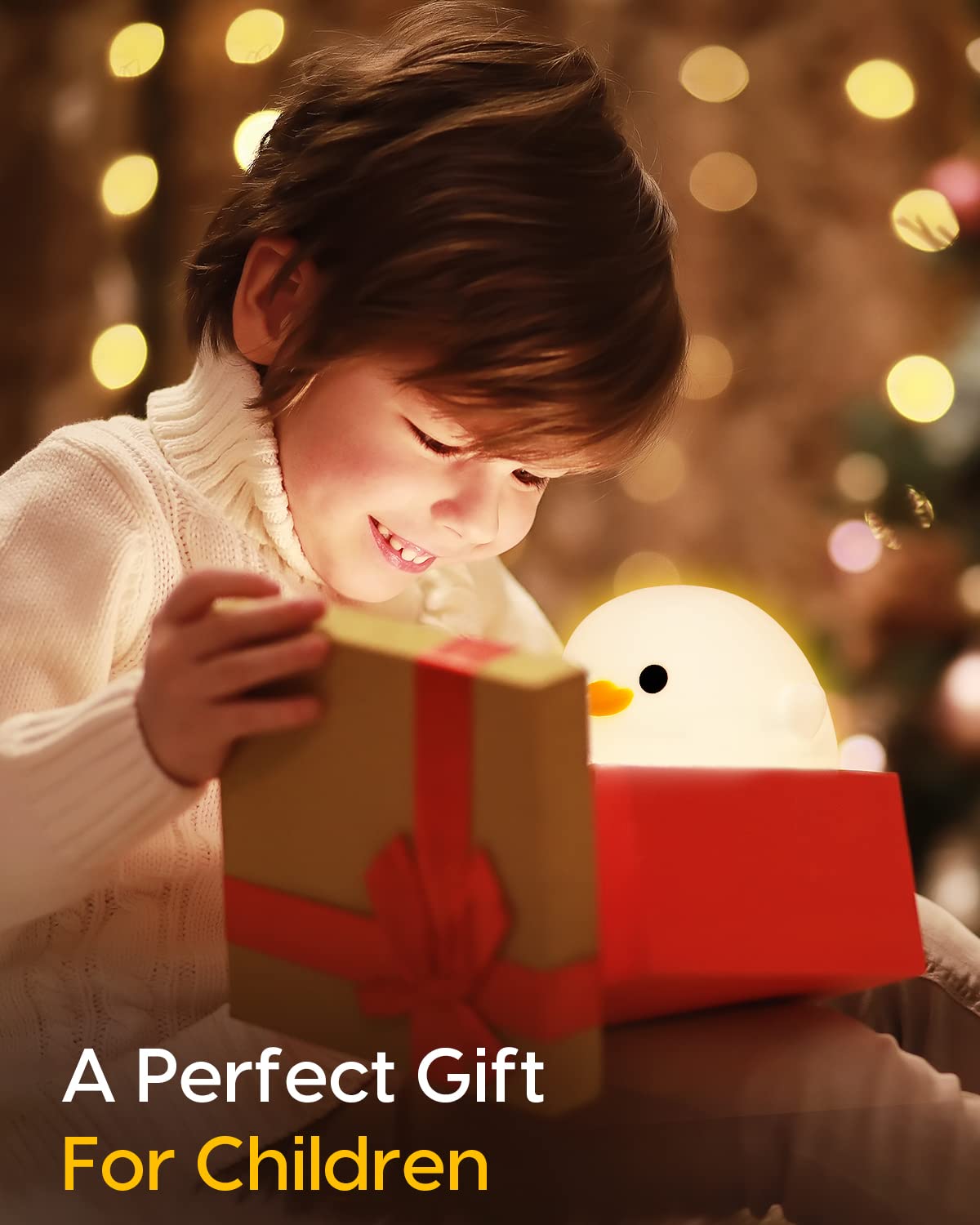 Amaredom DoDo Duck Night Light is a baby-friendly bedside companion.
