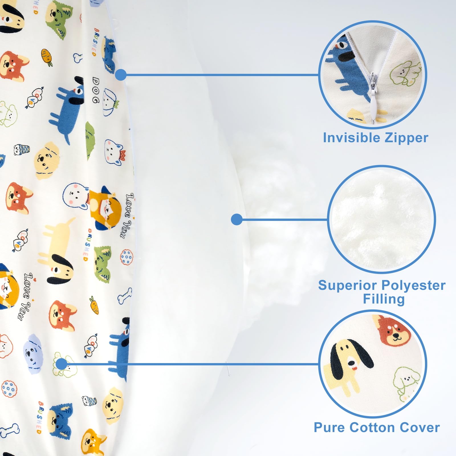 AMASKY bottle feeding pillow eases arm and shoulder strain