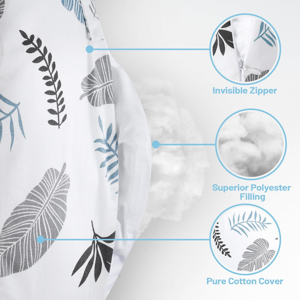 AMASKY pillow supports baby during bottle feeding with reduced arm strain.