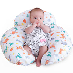 AMASKY nursing pillow supports ergonomic feeding for mom and baby