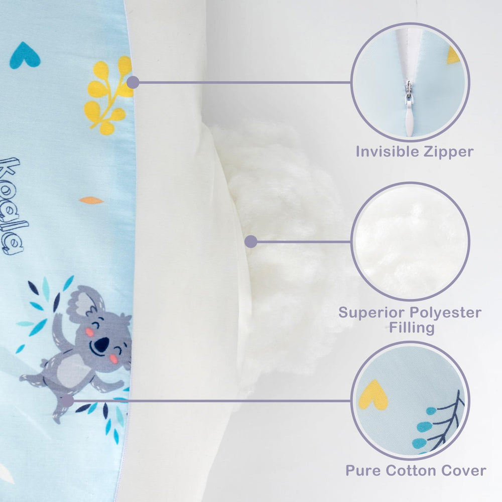 AMASKY nursing pillow suitable for partners and different body sizes.