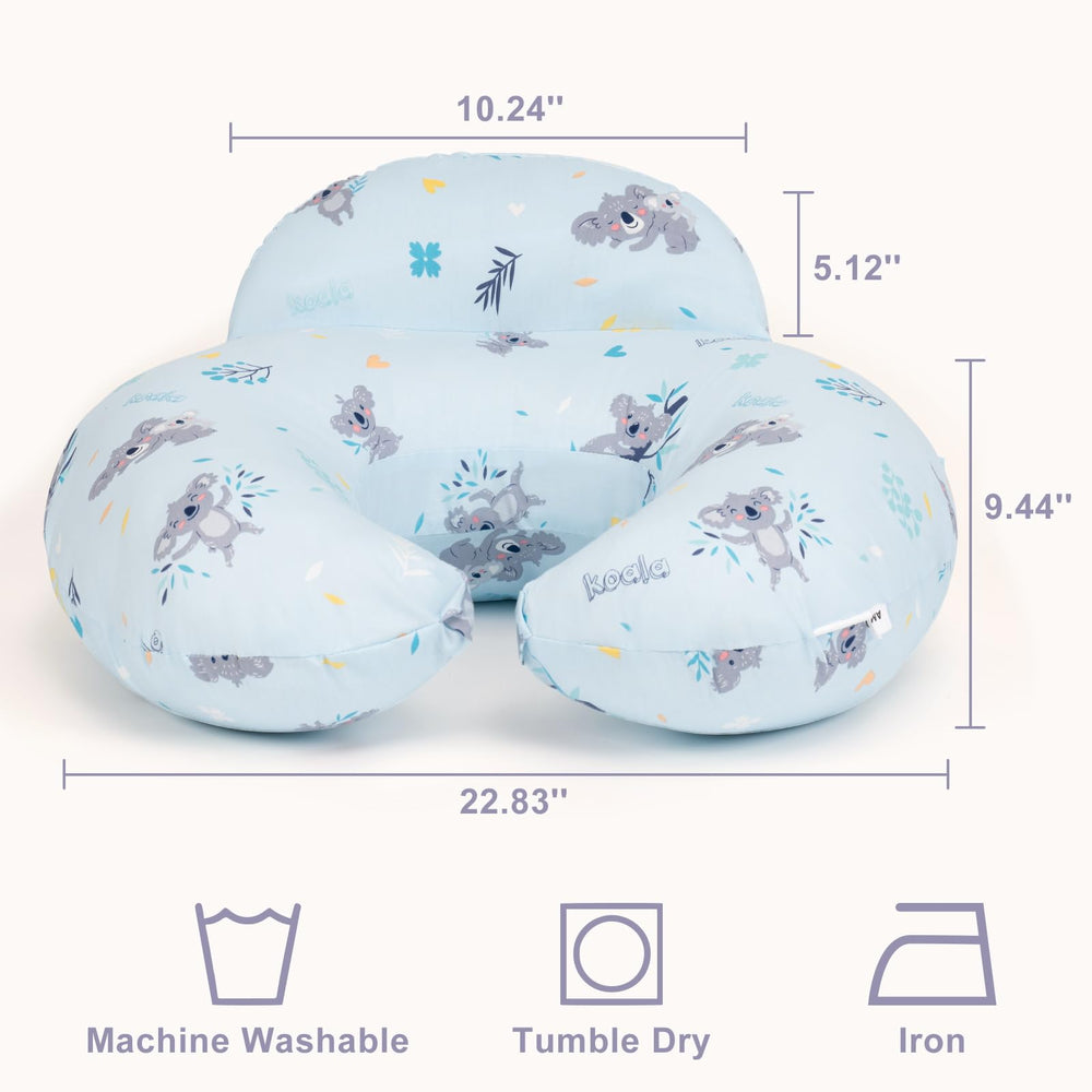 AMASKY nursing pillow ships in vacuum-packed packaging.