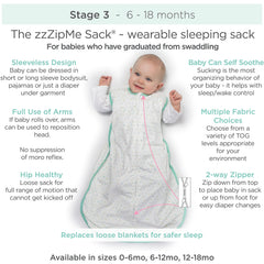 Amazing Baby pastel blue and gray elephants pattern; cozy sleepwear for baby.