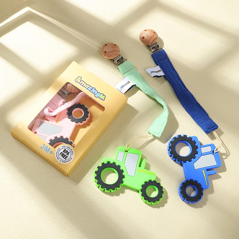 AmazingM BPA-free silicone teether ensures safe chewing