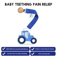 AmazingM teether features easy-grasp design for small hands