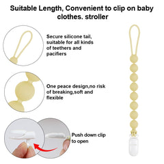 AmazingM teether yellow llama design with easy-grip for little hands