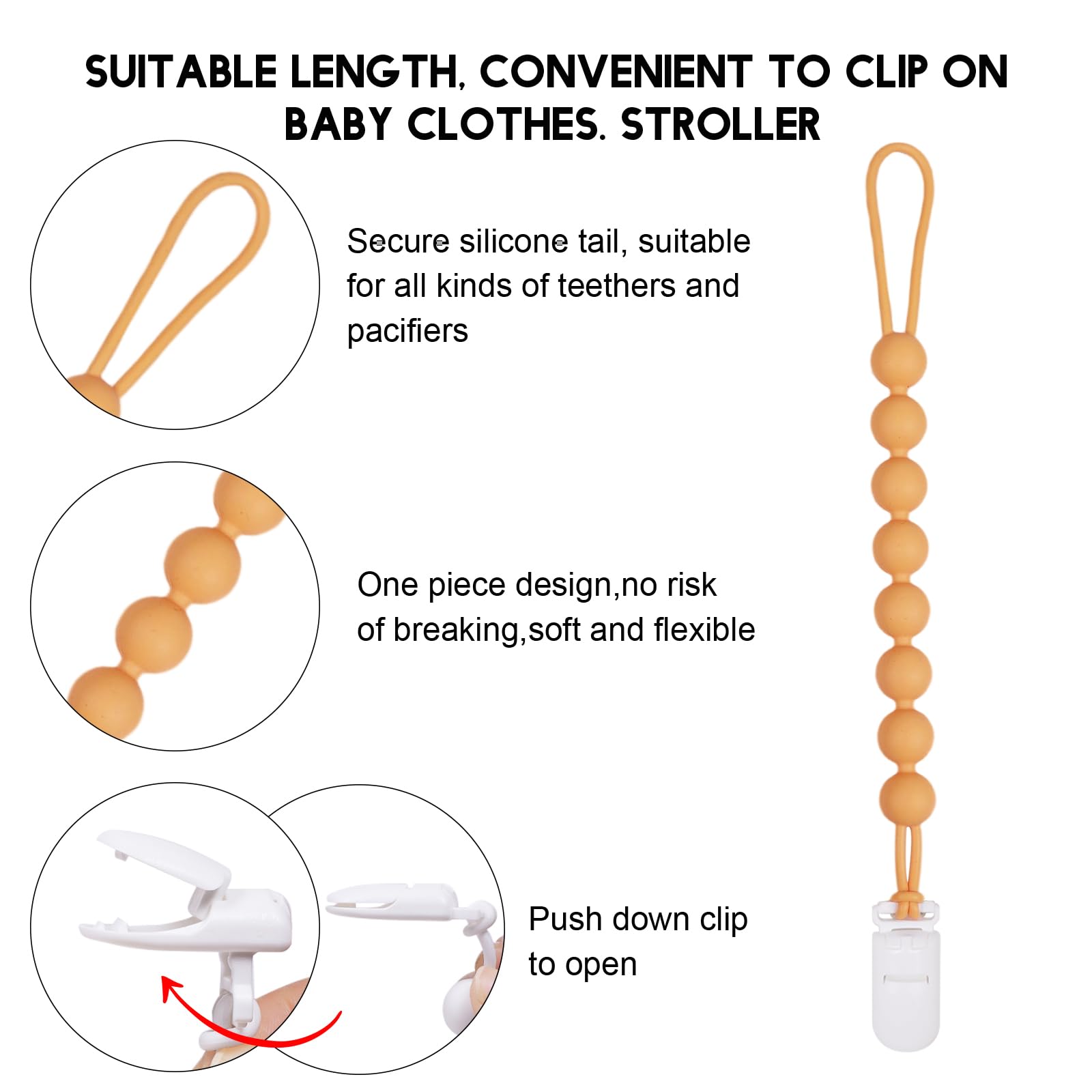 AmazingM teether with easy-grip design for small hands
