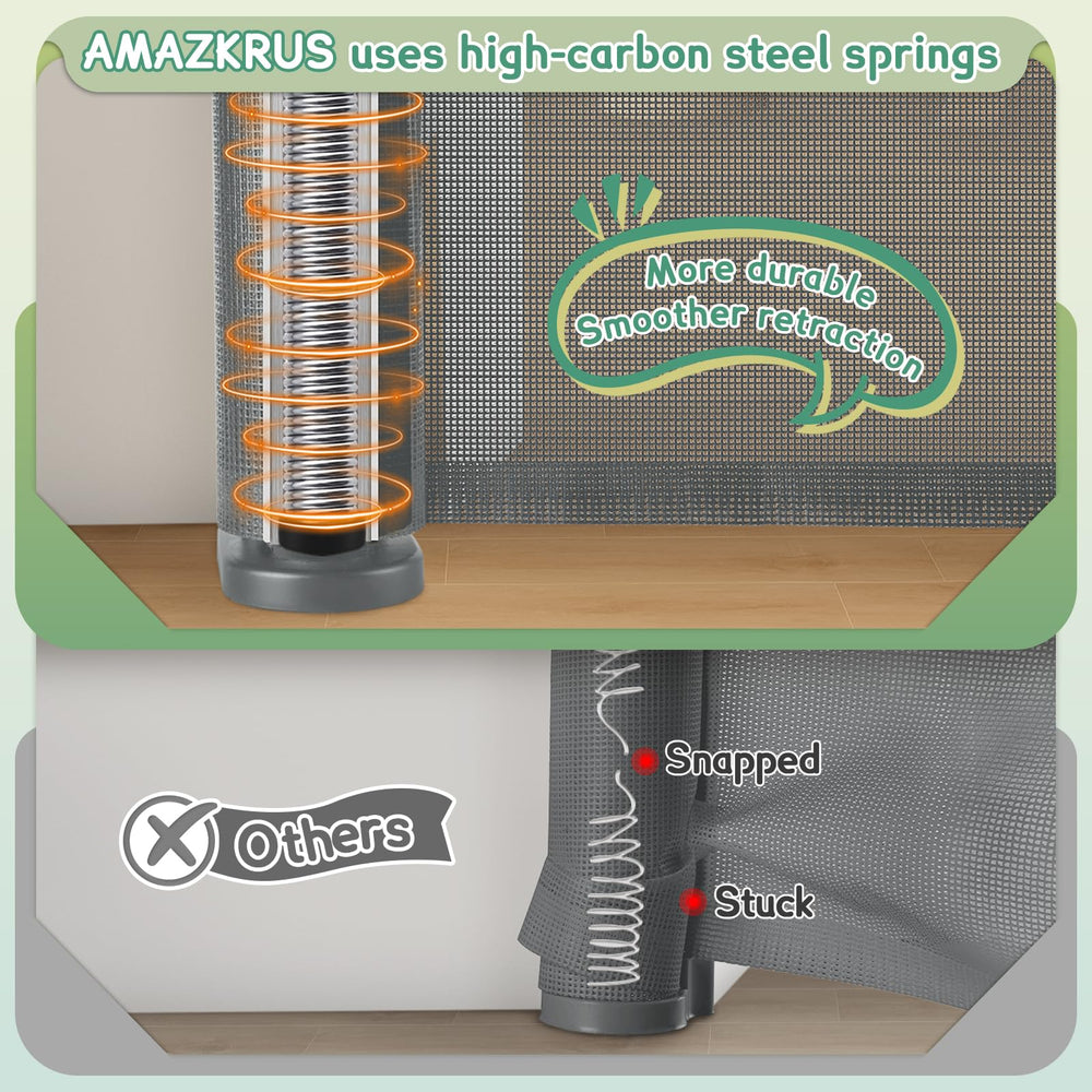 AMAZKRUS adjustable bottom bracket fits various baseboards for safer install.