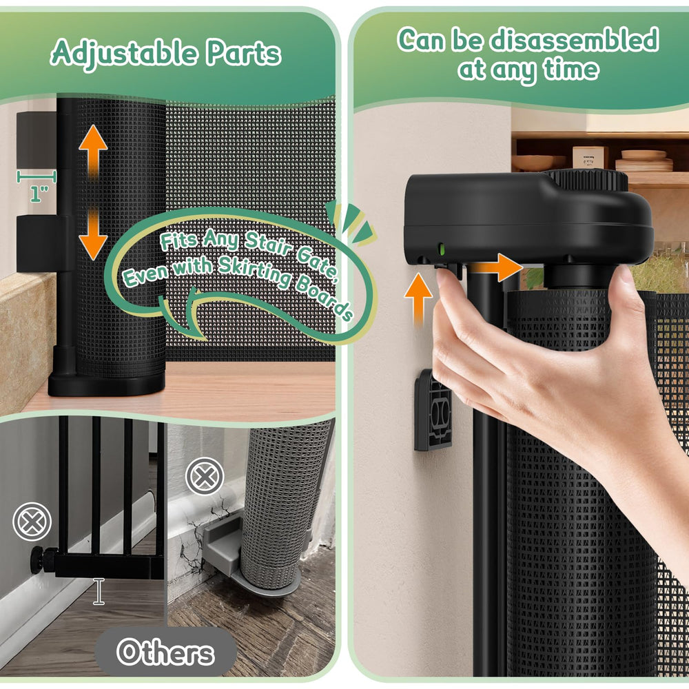 AMAZKRUS indoor outdoor gate suitable for patios and porches