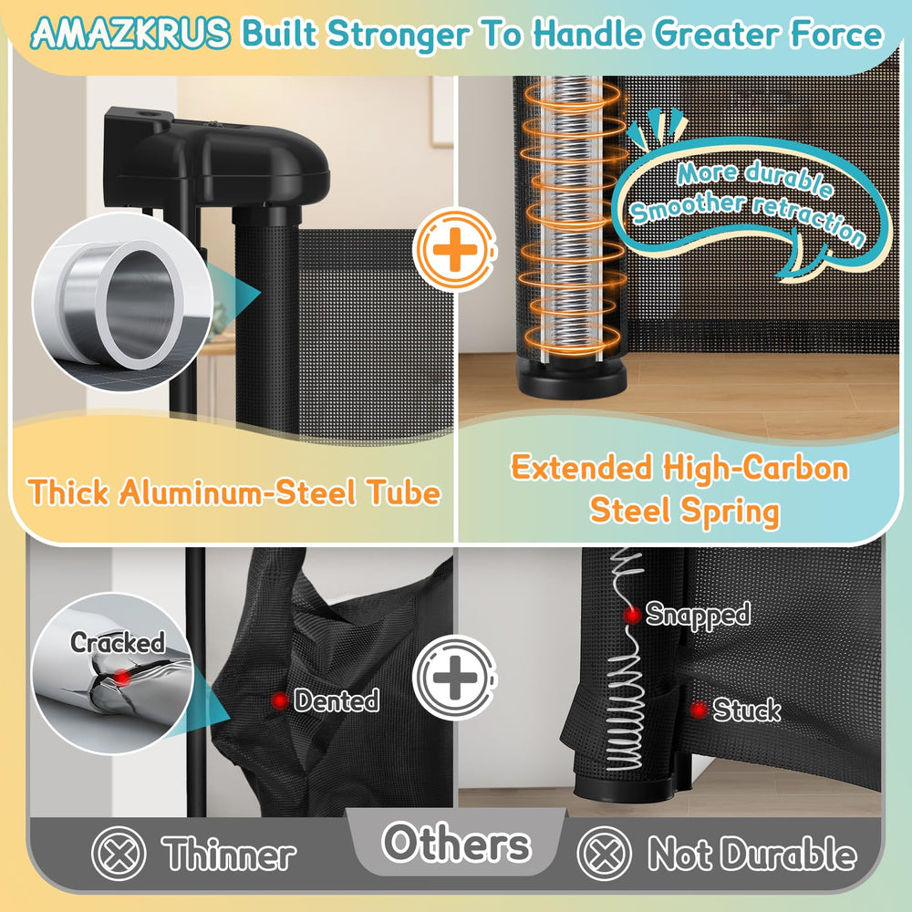 AMAZKRUS one hand operation feature for quick passage.