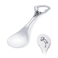 Ambedora small silver spoon engraving on bowl for christening keepsake