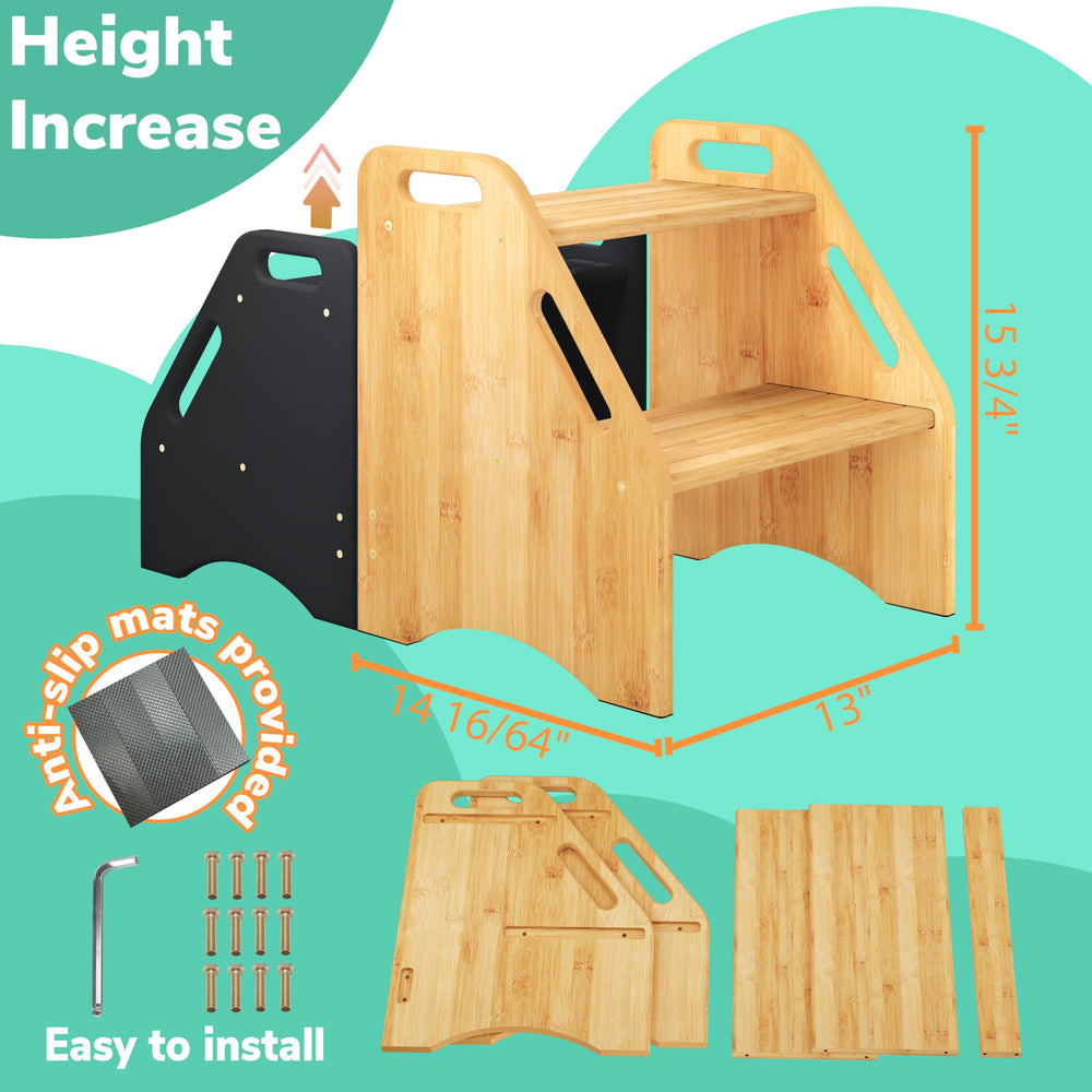 AMBIRD bamboo close-up reveals natural grain and durable construction.