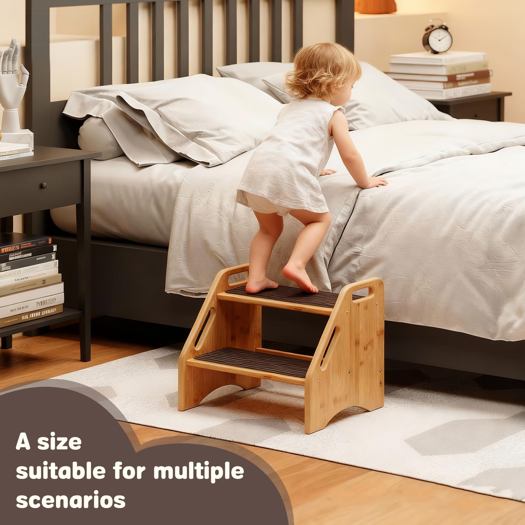 AMBIRD removable mats are machine washable to maintain hygiene and grip.