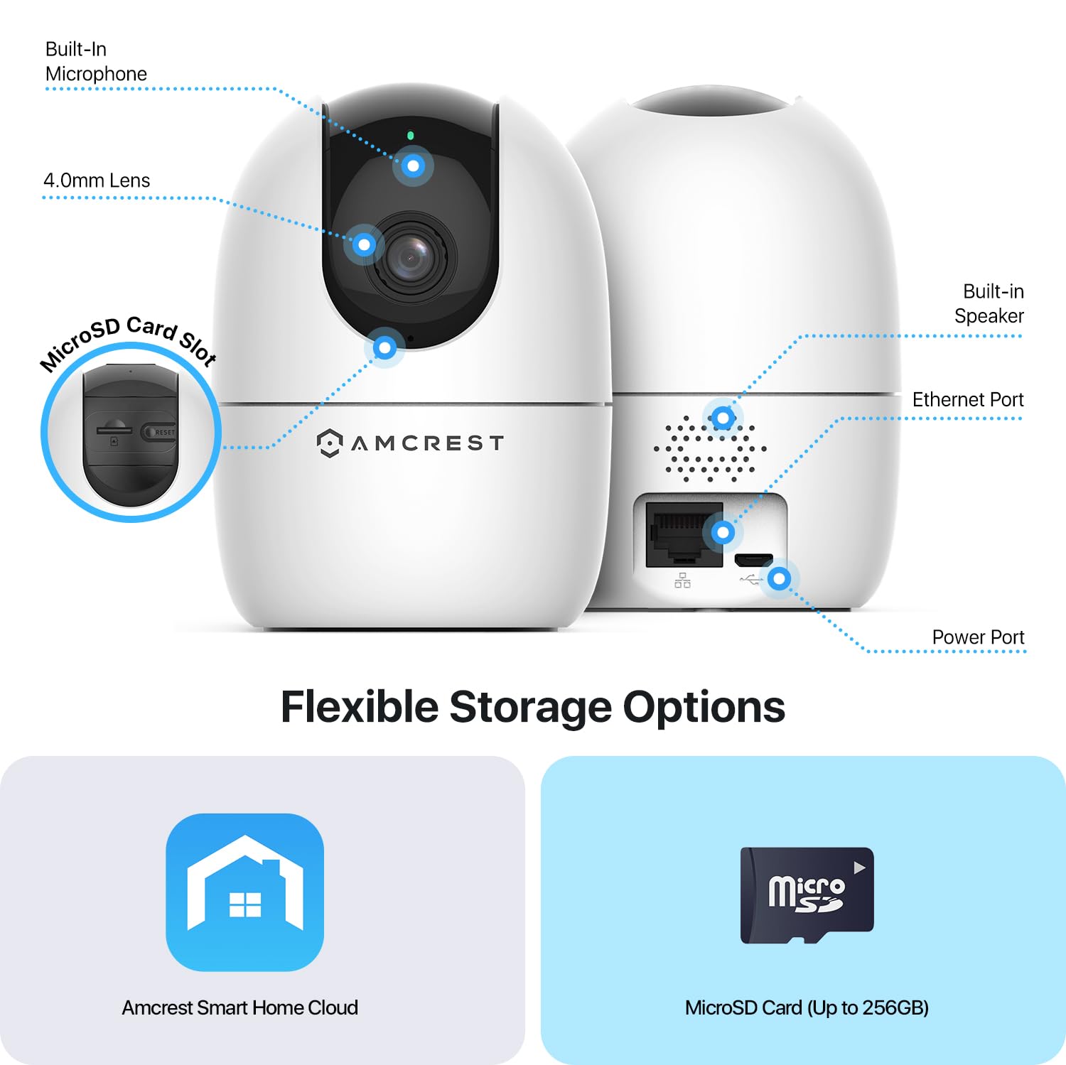 Amcrest ASH21 family sharing allows multiple users to view streams