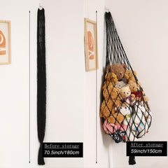 Amdermi large-capacity storage holds multiple plush toys and supplies