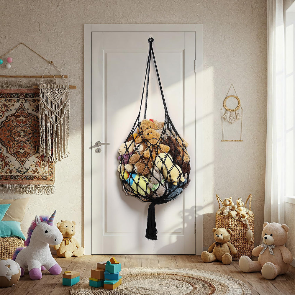 Eco-friendly cotton material supports sustainable kid's room decor.