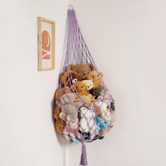 Amdermi Upgrade stuffed animal hammock hanging saves space while organizing plush toys.