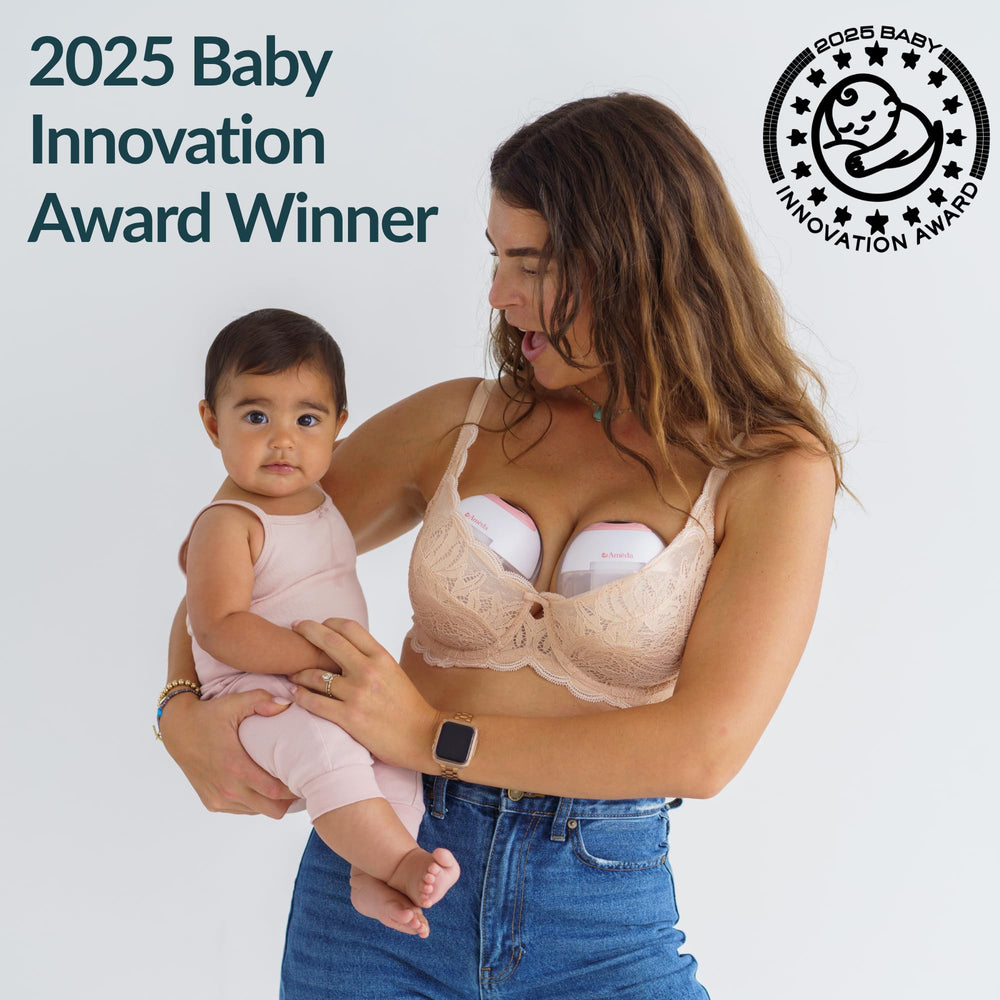 Ameda GLO bra extenders support comfortable wear.