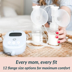 Ameda HygieniKit compatibility image shows a clean, closed system.