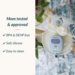 HygieniKit-compatible parts from Ameda ensure safe, clean pump setup