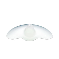Ameda nipple shield 24mm with open-top cutout design supports natural latch