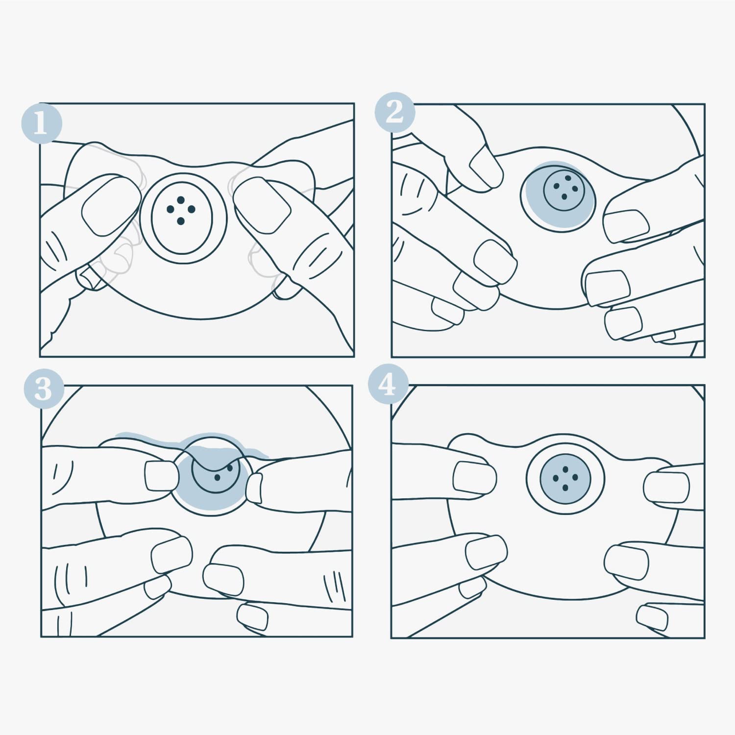Ameda shield keeps baby close with skin-to-skin contact during feeds