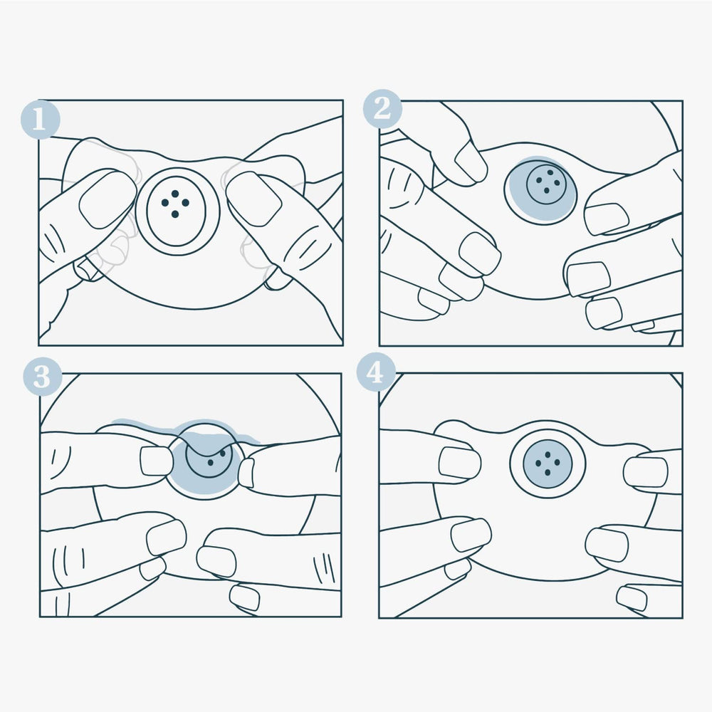 Ameda shield keeps baby close with skin-to-skin contact during feeds
