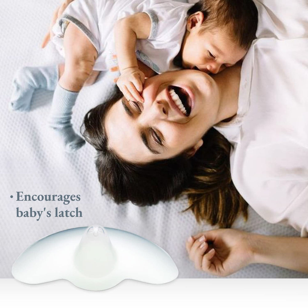 Ameda nipple shield is washable and reusable for daily nursing