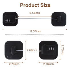 AMEITECH adhesive-mount stickers enable quick, drill-free installation.