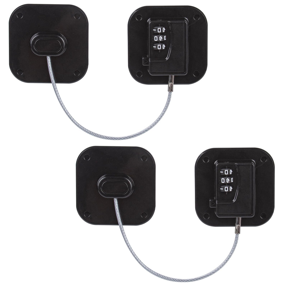 AMEITECH fridge lock with 3-digit code for easy, keyless access.