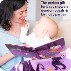 American Blanket Company Binks and Books nursery setup with blanket and decor for bedtime routines.