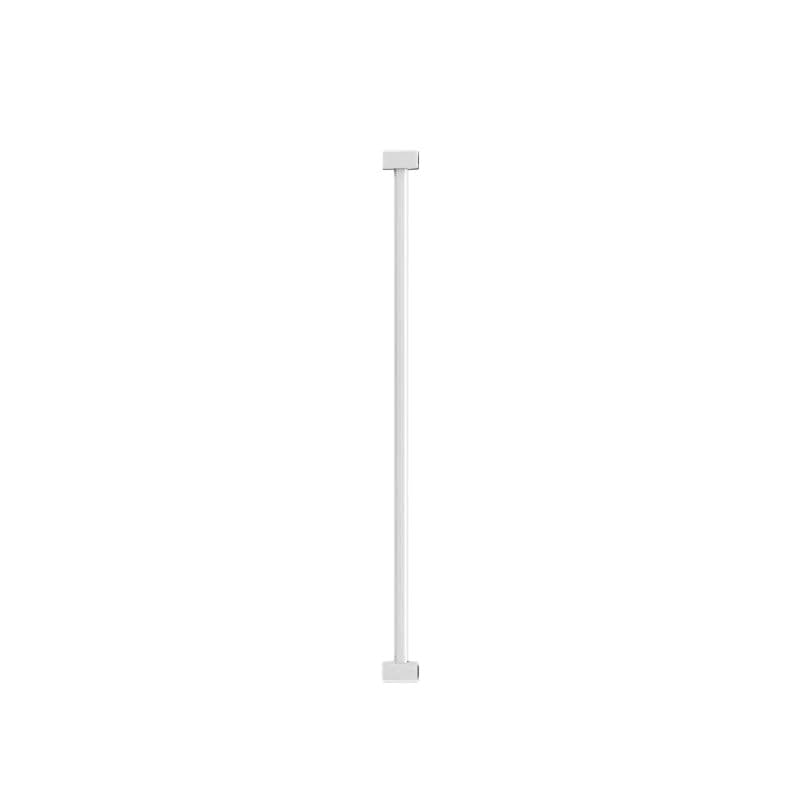 Amibud 41-inch white gate extension adds secure, customizable width for tall dogs.