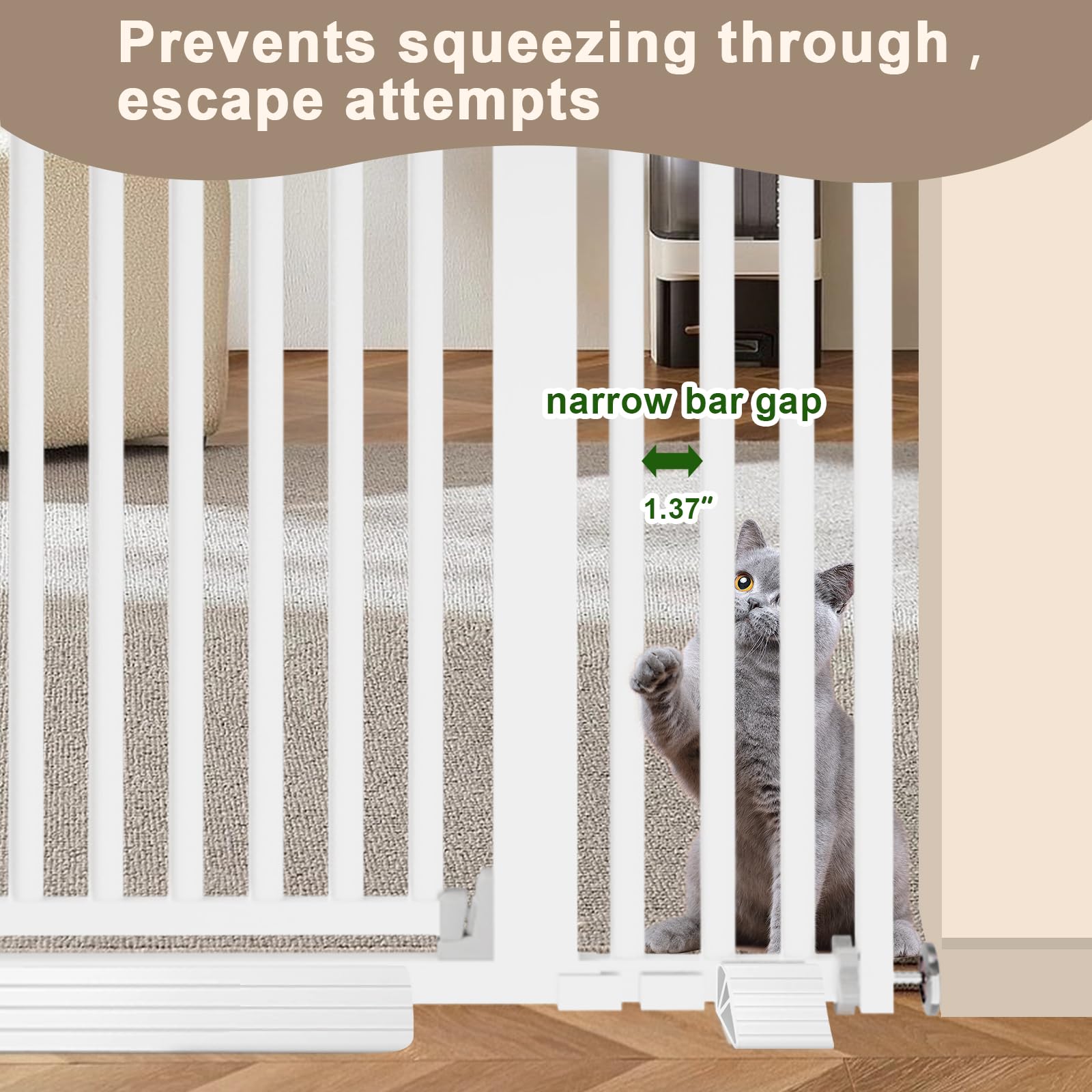 Amibud auto-close feature demonstrates secure closure at angles below 90 degrees.