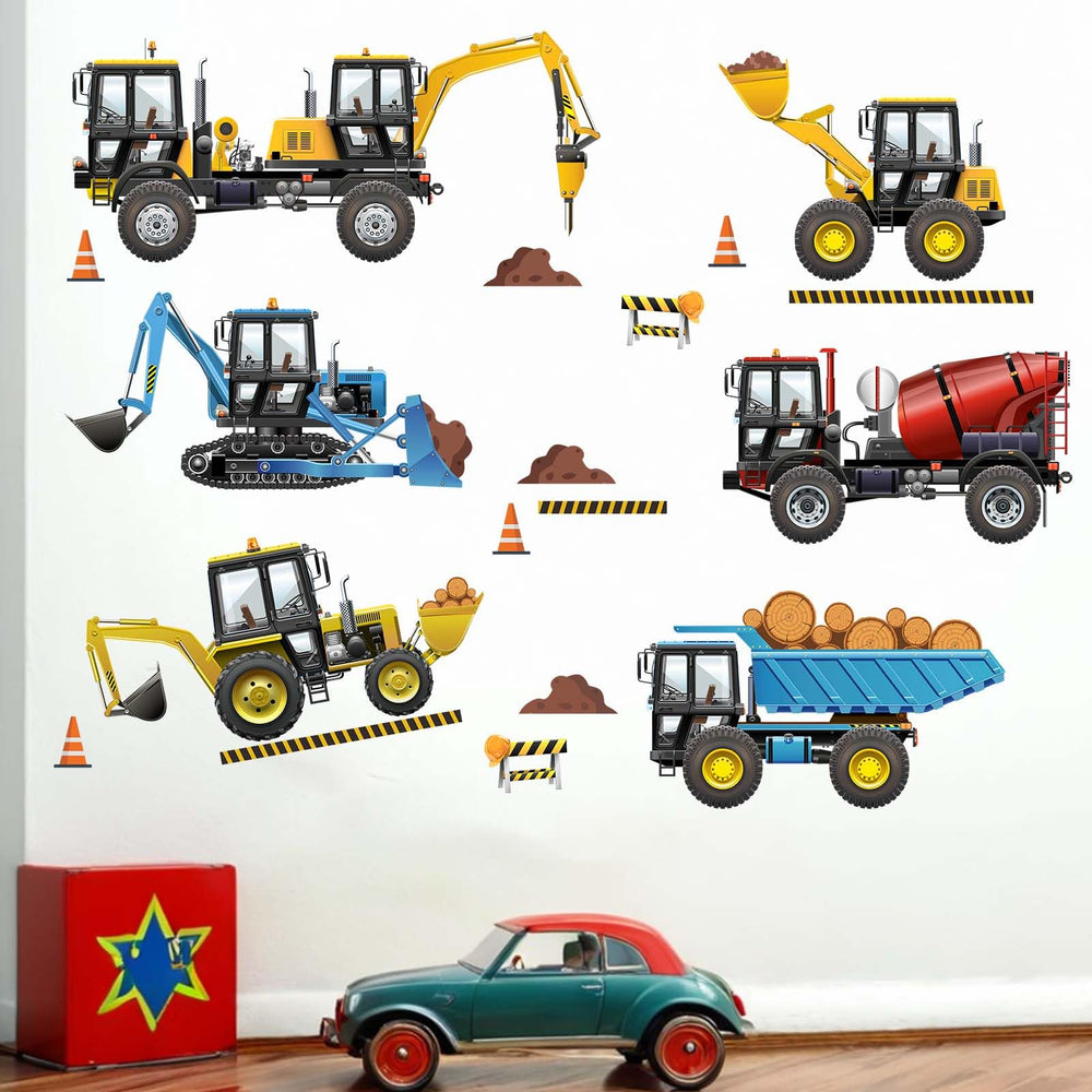 Amimagen crane wall decal enhances the room theme and cleans easily.