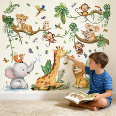 Amimagen peel-and-stick vinyl wall decals easy to apply and remove without mess