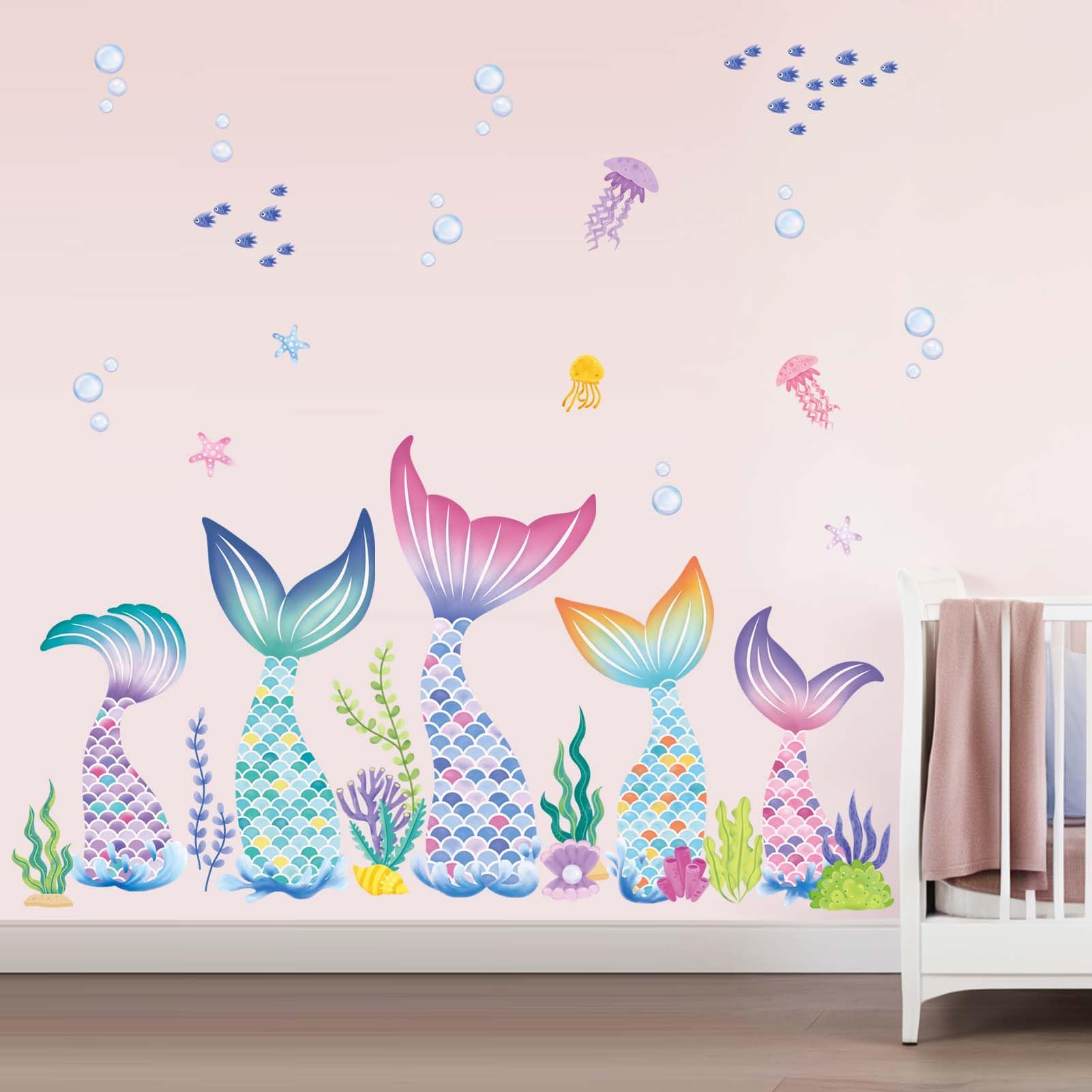 Amimagen undersea wall decals bring vibrant color and durability to classrooms.