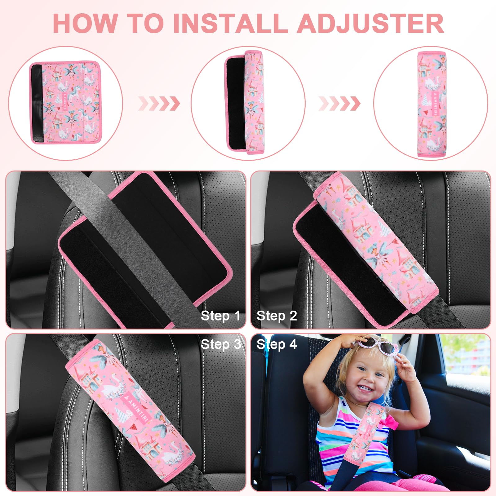 Amintiri adjustable Velcro strap fits kids and adults for versatile use