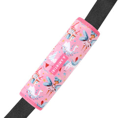 Amintiri seat belt pad with soft plush surface for cozy car travel