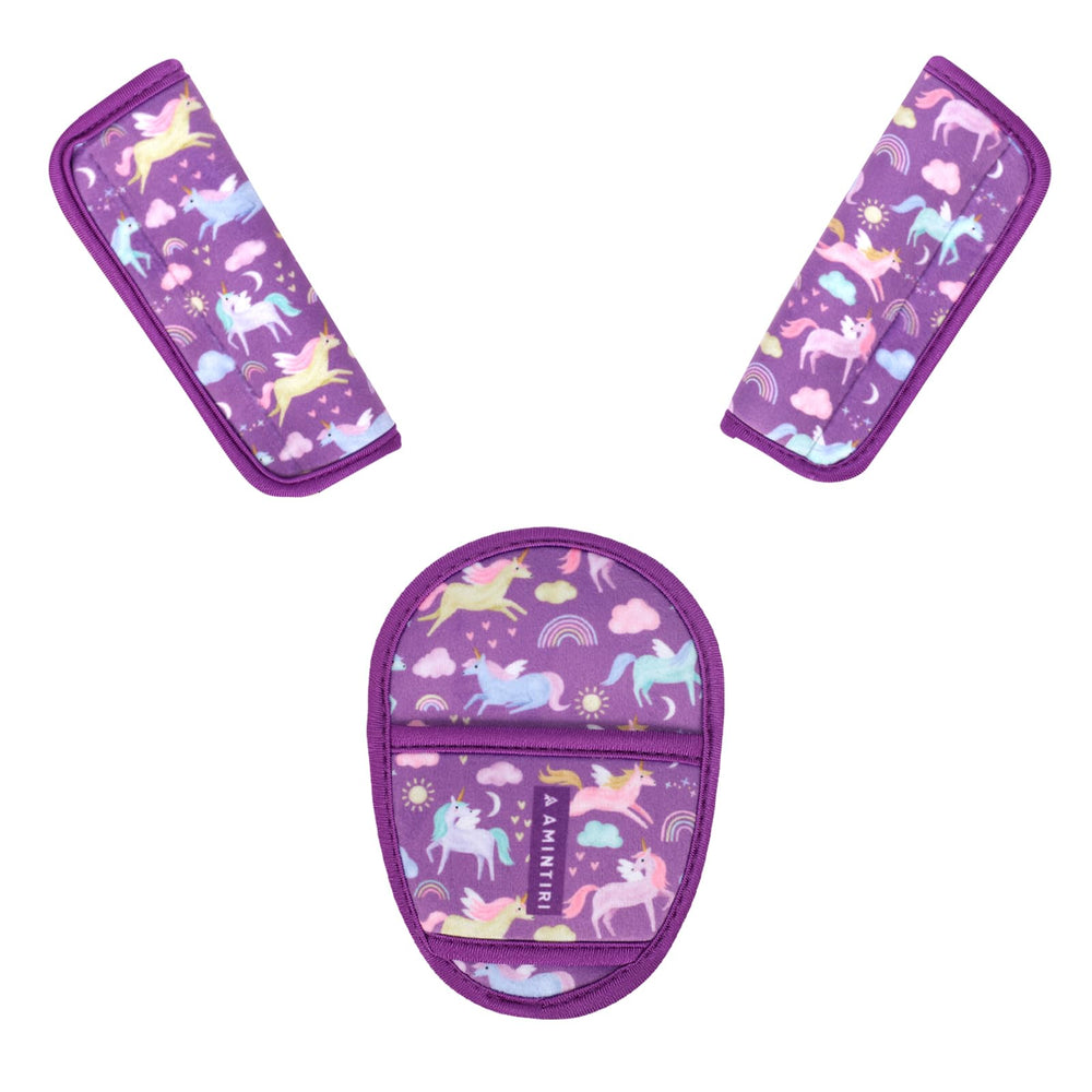 Amintiri Unicorn World soft shoulder pad shows plush comfort and neck protection.