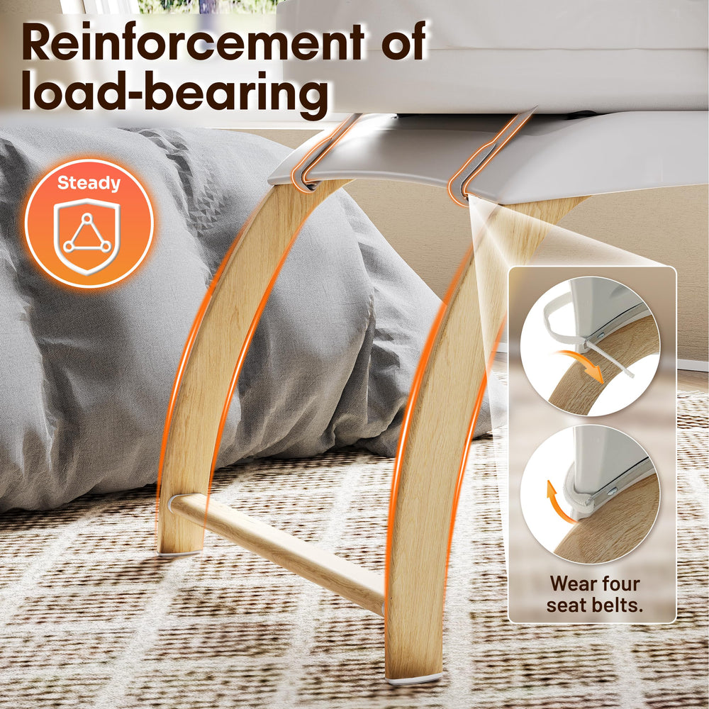 AMKE safety-tested bassinet meeting CPSC and ASTM standards