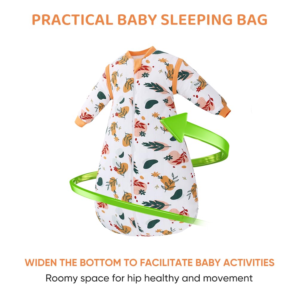Amo Nenes Sleep Sack zipper protection guards skin during zipping