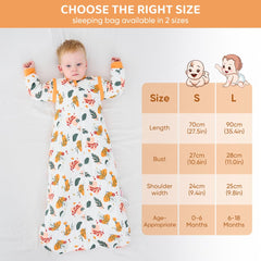 Amo Nenes two sizes cover 0-18 months for growing babies