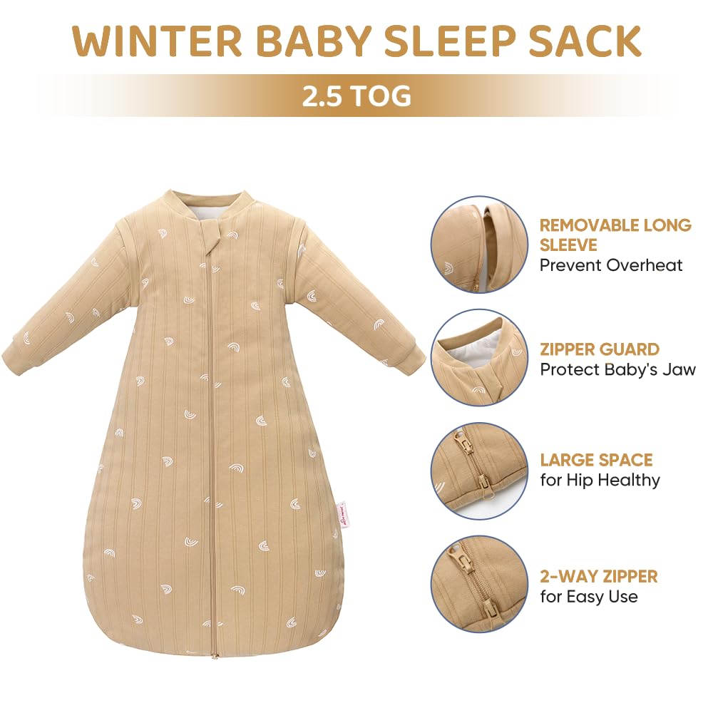 Amo Nenes two-size design fits 0-6m and 6-18m for growing comfort