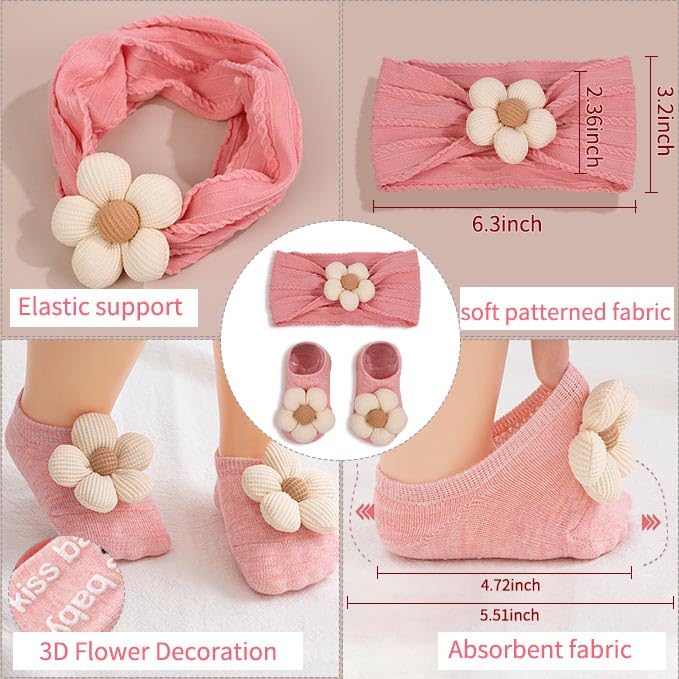 AModaTouch soft nylon headband in beige-pink for all-day comfort.
