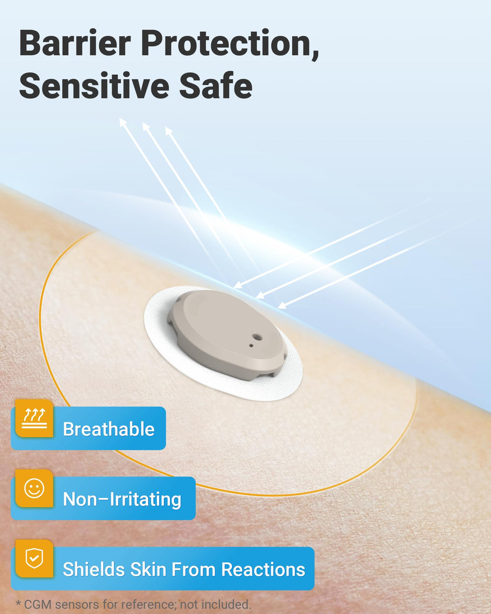 Amolyfe Skin Barrier Wipes application on skin demonstrates gentle use.