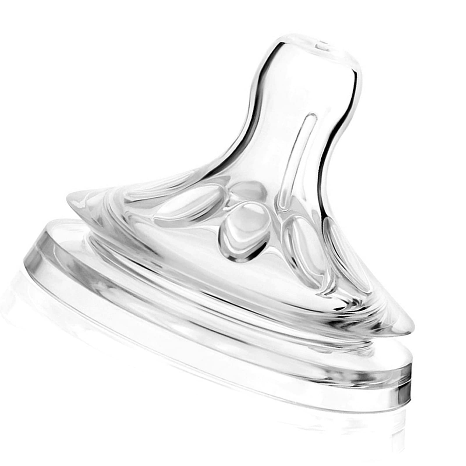 AMONIDA nipple with petal design for comfortable feeding sessions.