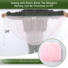 AMORBASECradle mosquito net compact design enabling quick setup