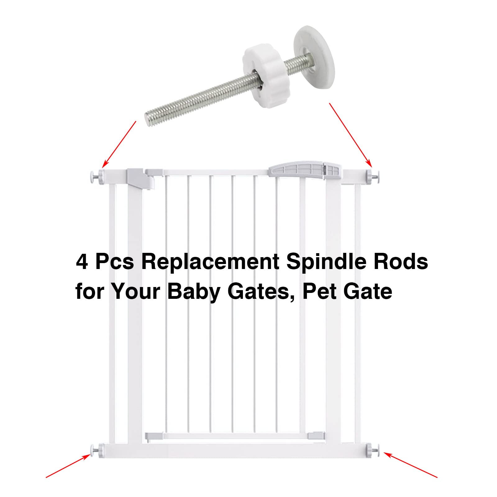AMORBASE replacement parts kit for pressure mounted gates