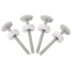 AMORBASE spindle rod 8mm in white with 9cm length for gate extension