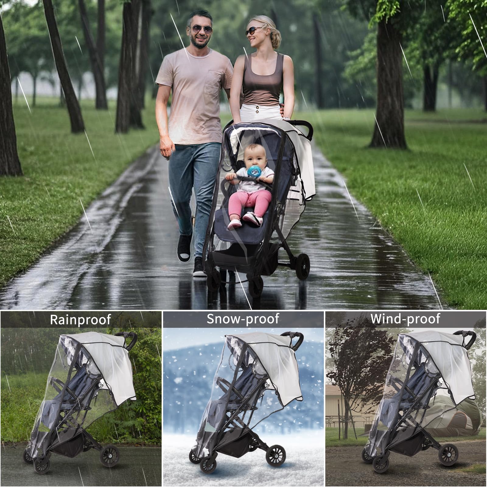 AMORBASE wind, snow, and dust shield for a versatile outdoor experience.